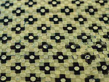 Ajrakh . Natural Color Cotton Fabric ~ 29 { Per meter }